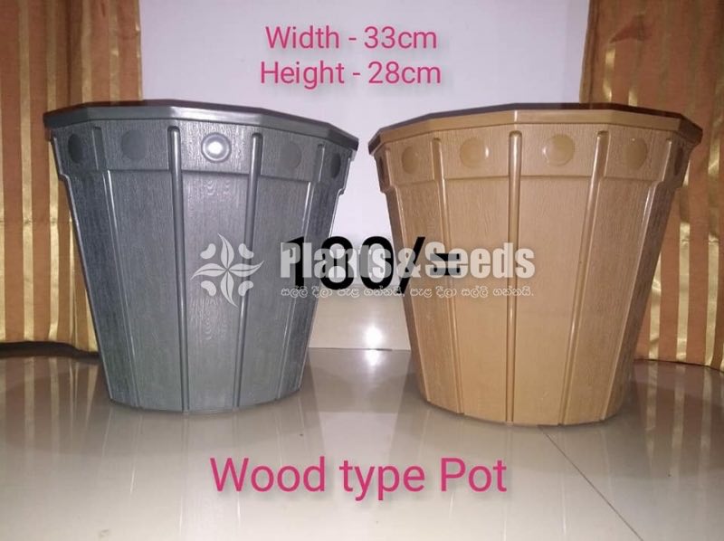Wood Type Pots 