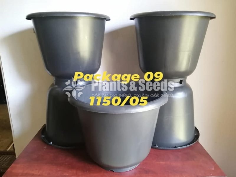 5 Plastic Pots for 1150