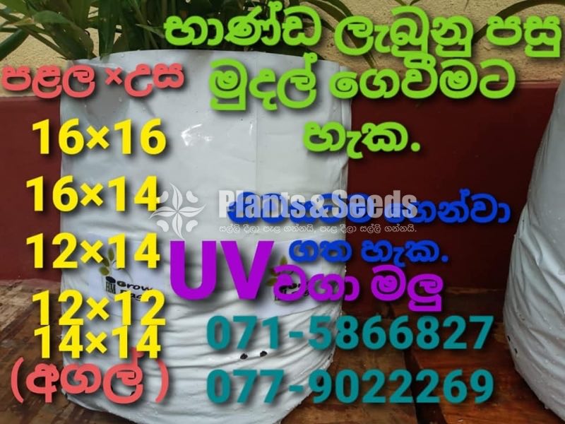 UV වගා මළු
