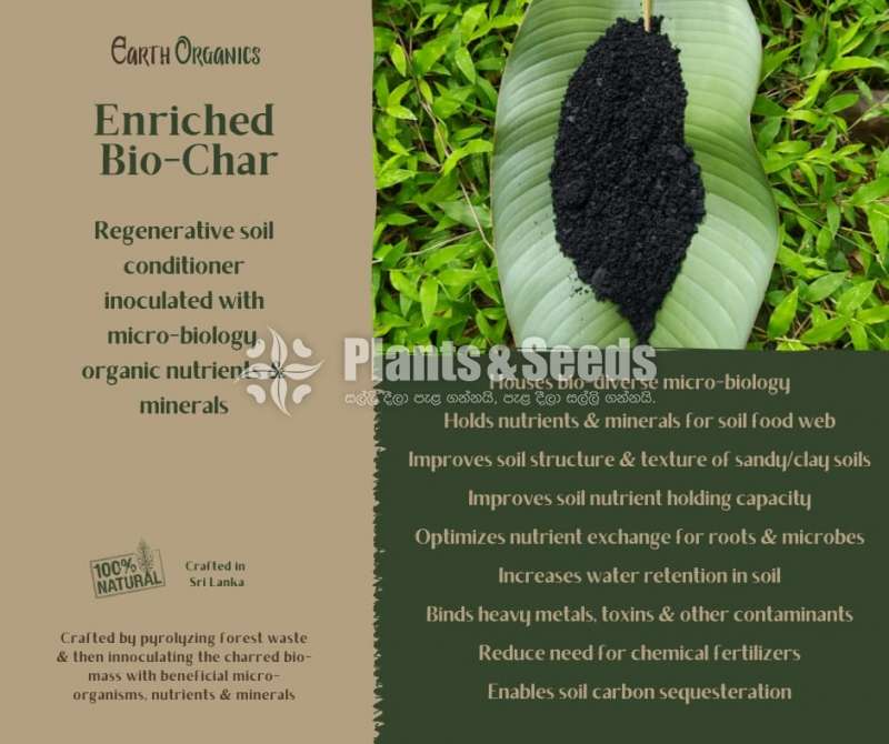 Enriched Bio-Char (Soil Conditioner)