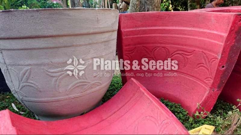 Titanium Pots and Fiber Mold (පෝච්චිය සහ අච්චුව)