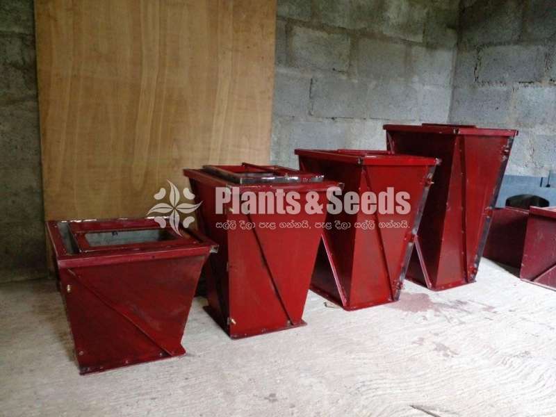 Square angle flower pot mold
