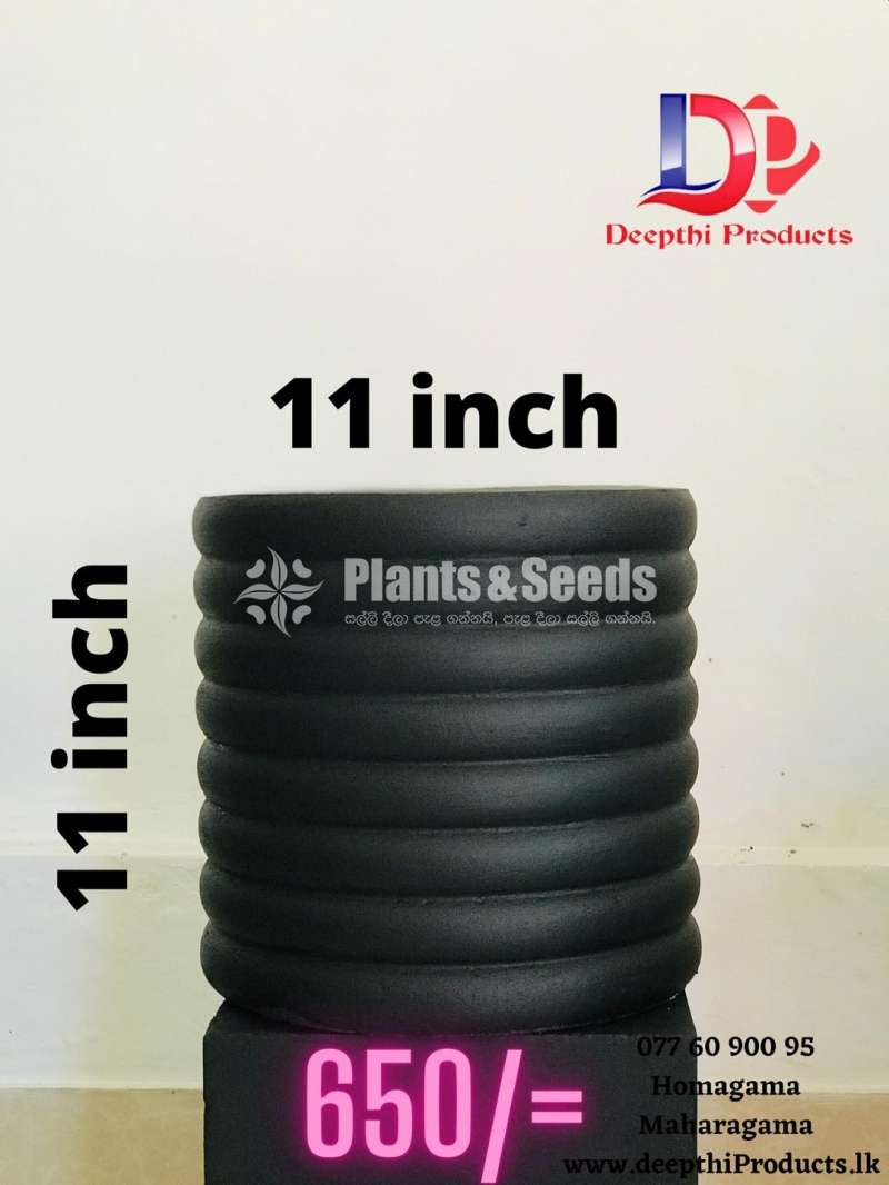 Barrel Pot (Cement)