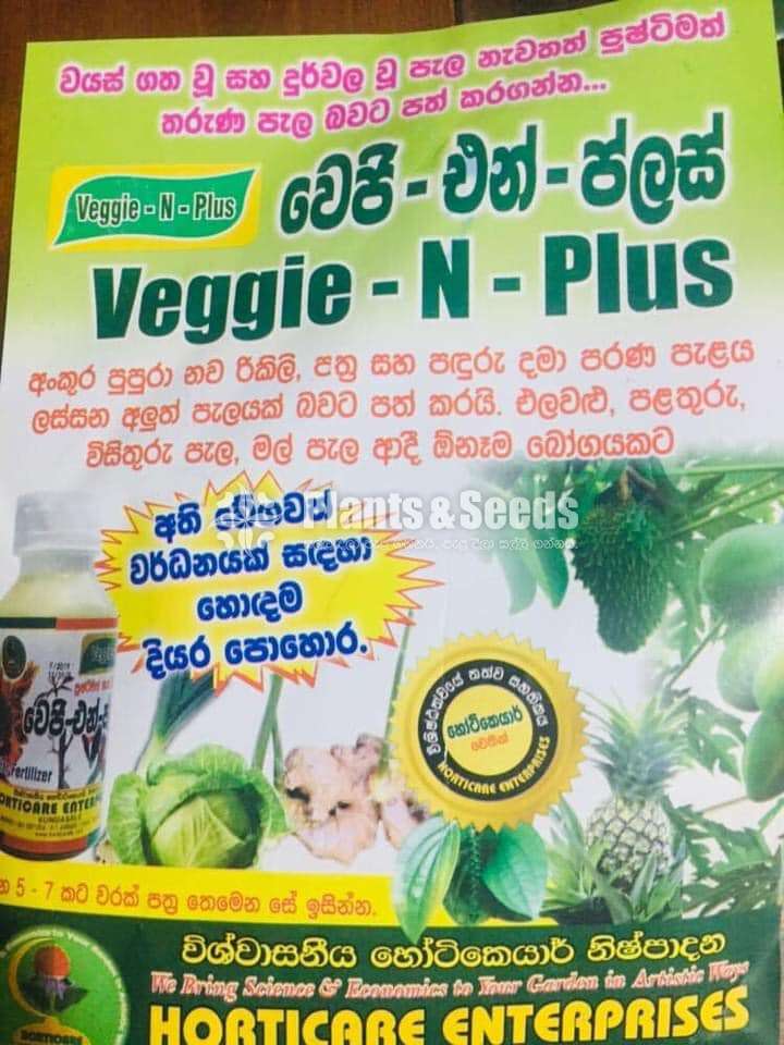 Veggie-N-plus Fertlizer