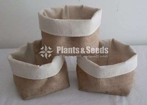 Fabric plant holders 