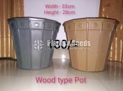 Wood Type Pots 