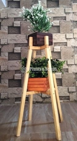 Wooden Plant Stand 