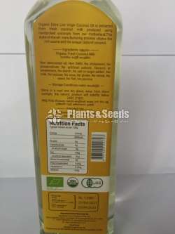 Coconut Oil(Extracted  organic fresh Coconut Milk)