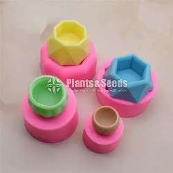 Silicon mold - Cactus pots