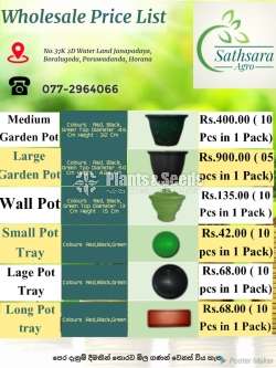 Whole sale Plastic Pots 