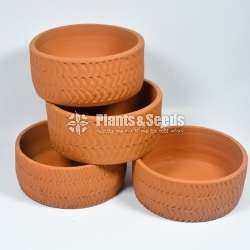 Clay pots